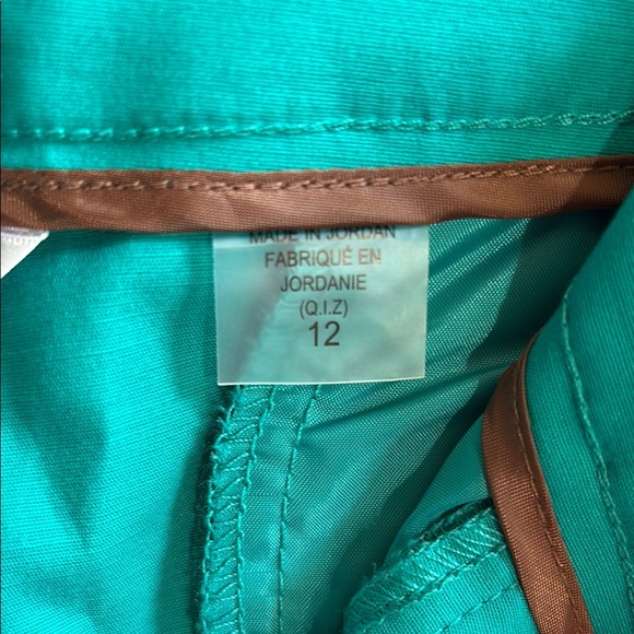 Tanjay StretchTeal Straight-Leg Pants *New with tags - Picture 7 of 7